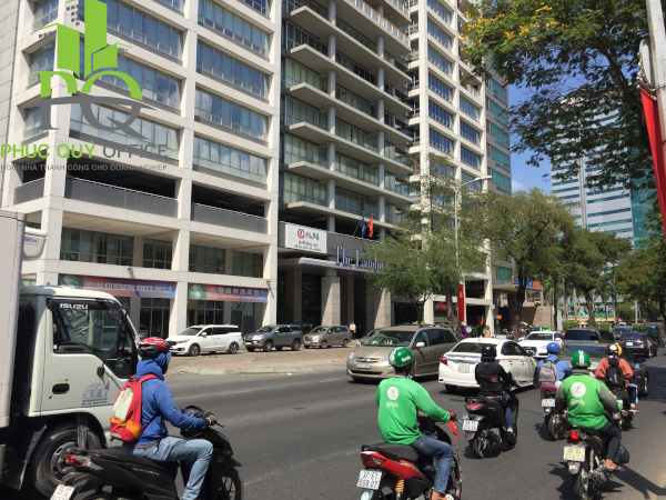 Mặt tiền tòa nhà Landmark Building